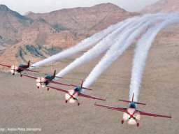 00316N Falcons over Wadi Rum